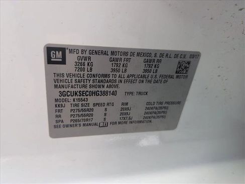 Used 2017 Chevrolet Silverado 1500 LTZ w/ Sport Package image 25