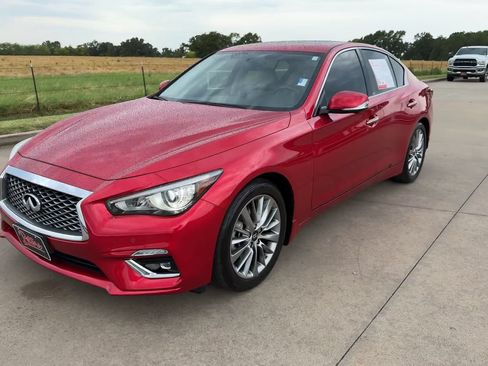 Used 2024 INFINITI Q50 Luxe w/ Cargo Package RWD image 5