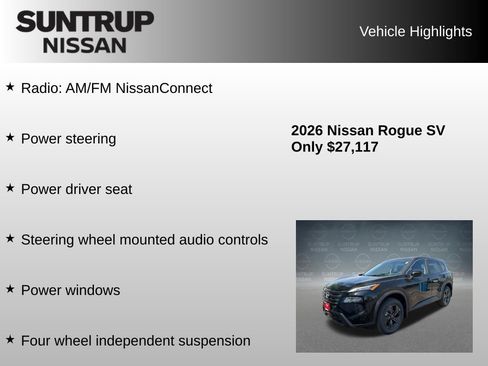 Used 2026 Nissan Rogue SV FWD image 8