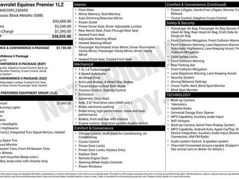 Used 2023 Chevrolet Equinox Premier AWD/4WD image 12