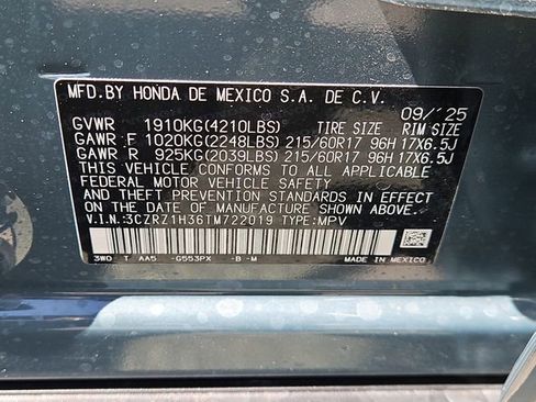 Used 2026 Honda HR-V LX image 30