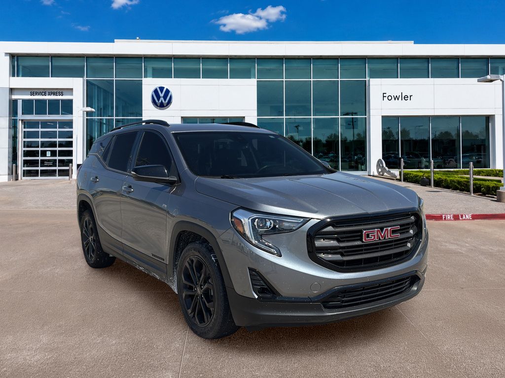 Used 2021 GMC Terrain SLT w/ Infotainment Package II FWD image 3