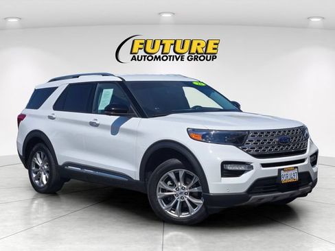 Used 2022 Ford Explorer Limited w/ Equipment Group 301A AWD/4WD image 1