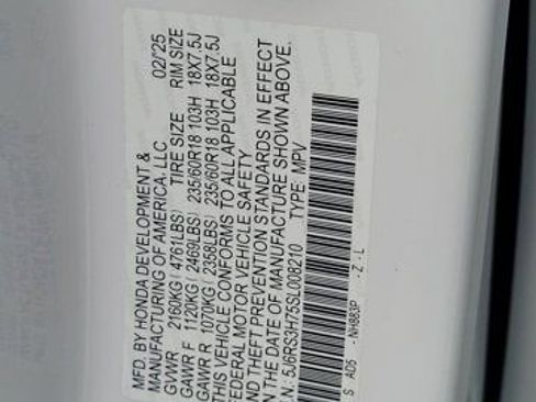 Used 2025 Honda CR-V EX-L image 35