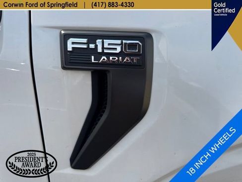 Used 2022 Ford F150 Lariat w/ Max Trailer Tow Package AWD/4WD image 15