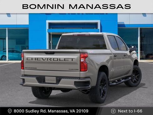 New 2026 Chevrolet Silverado 1500 Custom w/ Turbomax Blackout Package AWD/4WD image 5