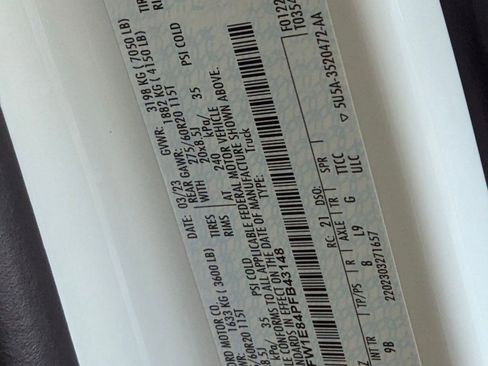 Certified 2023 Ford F150 Platinum w/ Equipment Group 701A High image 20