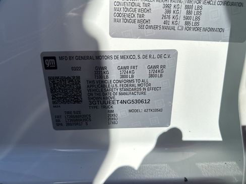 Used 2022 GMC Sierra 1500 AT4 w/ AT4 Premium Package image 36