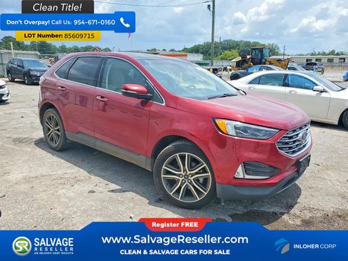 Used 2019 Ford Edge Titanium w/ Equipment Group 301A FWD image 5