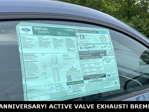 New 2025 Ford Mustang GT Premium w/ 60th Anniversary Package image 34