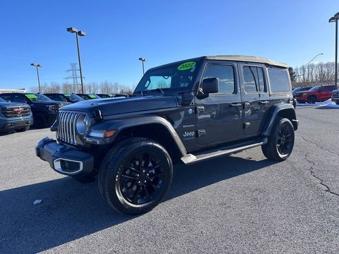 Used 2022 Jeep Wrangler Unlimited Sahara w/ Cold Weather Group image 2