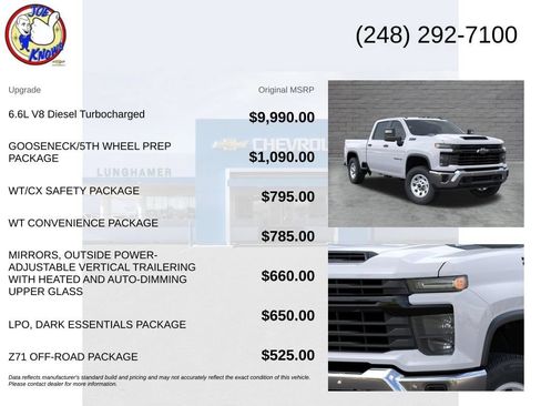 New 2026 Chevrolet Silverado 2500 W/T AWD/4WD image 5