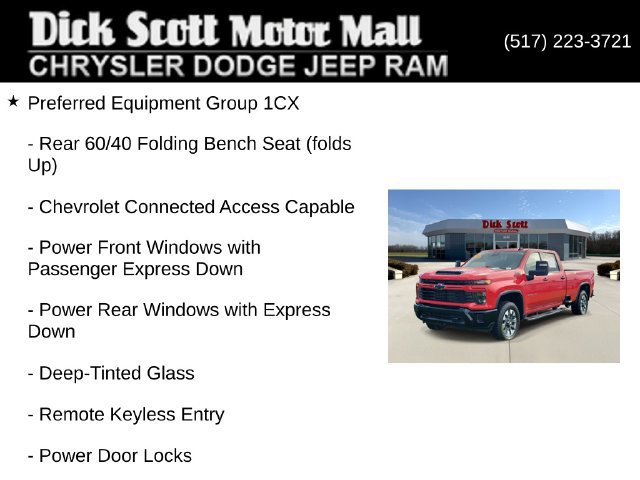 Used 2025 Chevrolet Silverado 2500 Custom w/ Custom Value Package AWD/4WD image 17