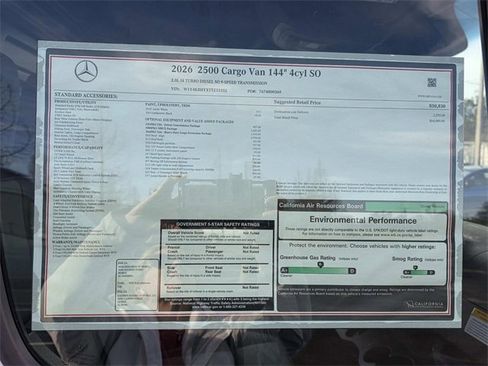 New 2026 Mercedes-Benz Sprinter 144 Cargo image 4