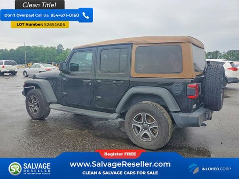 Used 2020 Jeep Wrangler Unlimited Sport AWD/4WD image 3