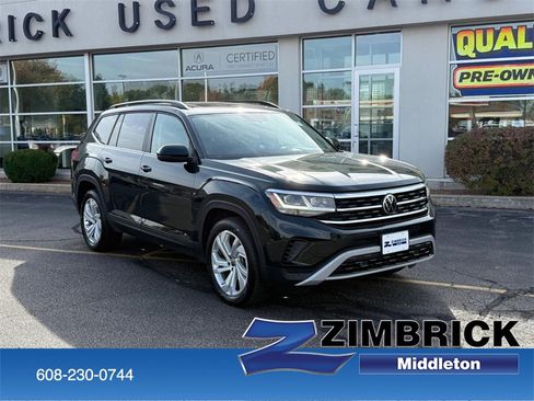 Used 2022 Volkswagen Atlas SE w/ Panoramic Sunroof Package image 1
