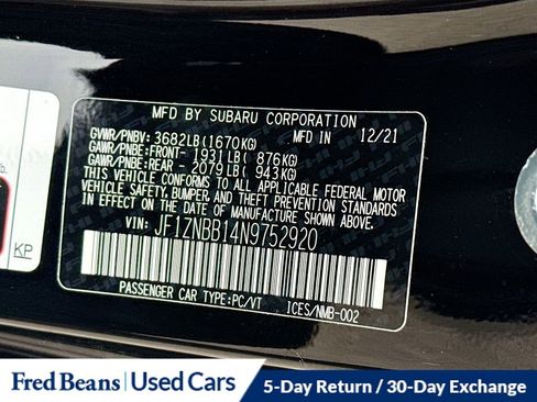 Used 2022 Toyota GR86 w/ ALL Weather Mat Package (TMS) image 29