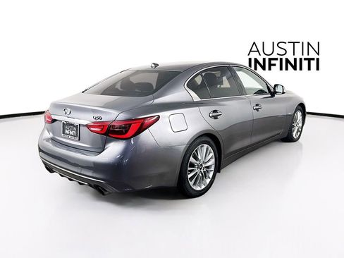 Used 2019 INFINITI Q50 Luxe w/ All Weather Package (L93) image 7