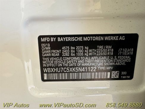 Used 2019 BMW X1 sDrive28i image 10