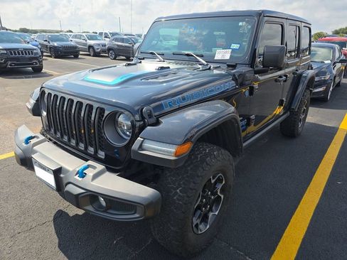 Used 2021 Jeep Wrangler Unlimited Rubicon 4xe w/ Cold Weather Group AWD/4WD image 1