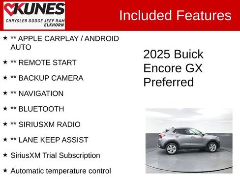 Used 2025 Buick Encore GX Preferred AWD/4WD image 2
