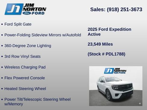 Used 2025 Ford Expedition Active AWD/4WD image 17