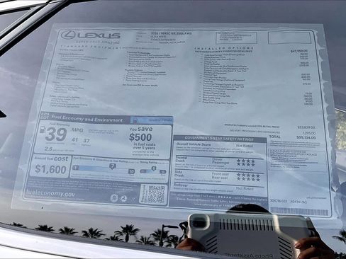 New 2026 Lexus NX 350h AWD w/ Premium Package image 22