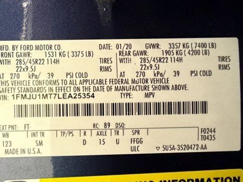 Used 2020 Ford Expedition Platinum image 16