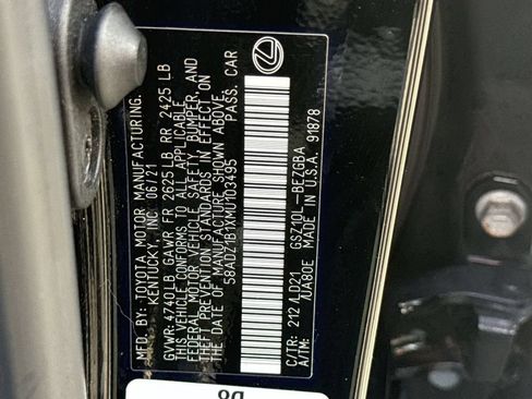 Used 2021 Lexus ES 350 w/ Premium Package FWD image 27