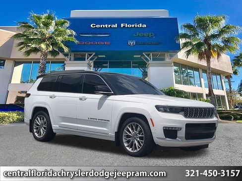 Used 2022 Jeep Grand Cherokee L Summit w/ Advanced Protech Group IV AWD/4WD image 1