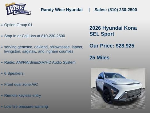 New 2026 Hyundai Kona SEL Sport AWD/4WD image 5