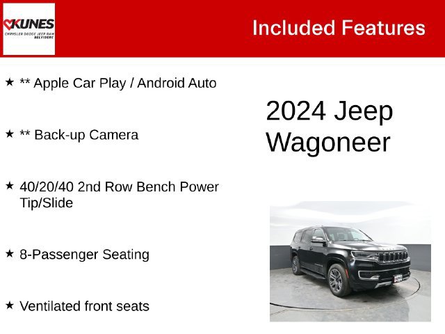 Used 2024 Jeep Wagoneer Series II AWD/4WD image 3