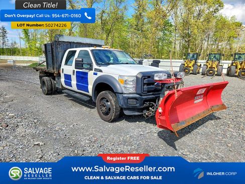 Used 2016 Ford F450 XL w/ Snow Plow Prep Package RWD image 5