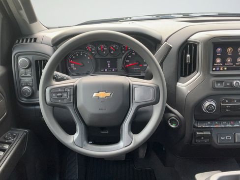 New 2026 Chevrolet Silverado 1500 Custom w/ Turbomax Blackout Package AWD/4WD image 11