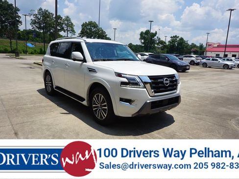 Used 2024 Nissan Armada SL w/ Captain's Chairs Package AWD/4WD image 1