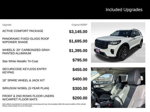 New 2026 Ford Explorer Active w/ Active Comfort Package image 5