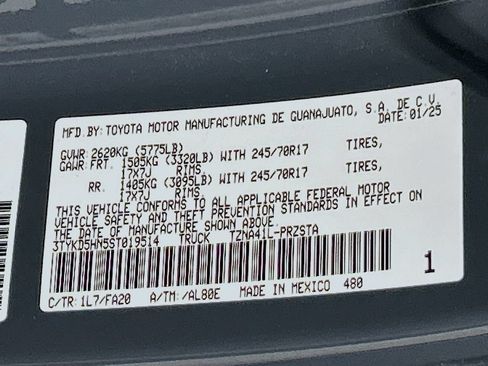 Used 2025 Toyota Tacoma SR RWD image 27