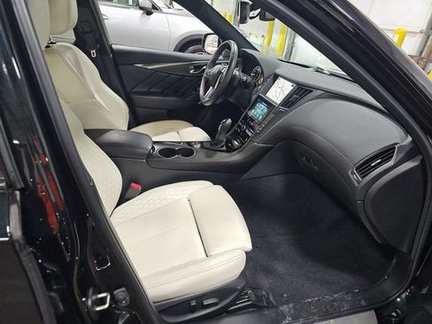 Used 2023 INFINITI Q50 Red Sport 400 w/ Black Opal Edition image 9