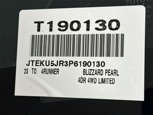 Certified 2023 Toyota 4Runner Limited AWD/4WD image 48