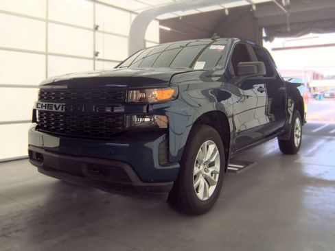 Used 2021 Chevrolet Silverado 1500 Custom w/ LPO, Dark Essentials Package AWD/4WD image 1