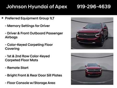 Used 2021 Chevrolet Tahoe LT w/ LT Signature Package image 6