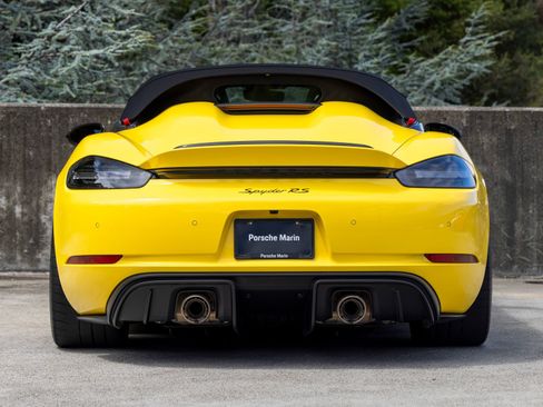 Certified 2025 Porsche 718 Boxster Spyder RS RWD image 10