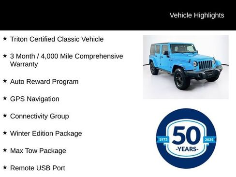 Used 2017 Jeep Wrangler Unlimited Sahara AWD/4WD image 8