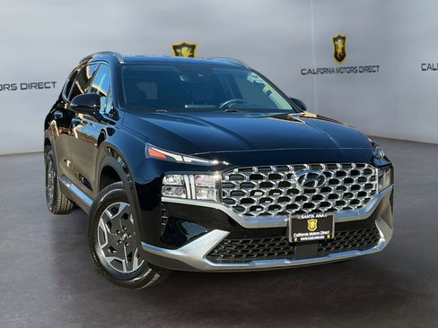 Used 2021 Hyundai Santa Fe Blue w/ Cargo Package image 3