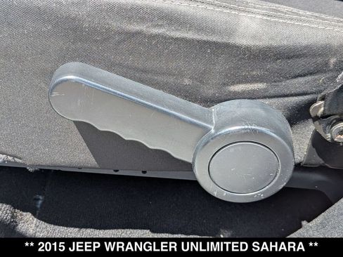 Used 2015 Jeep Wrangler Unlimited Sahara AWD/4WD image 17