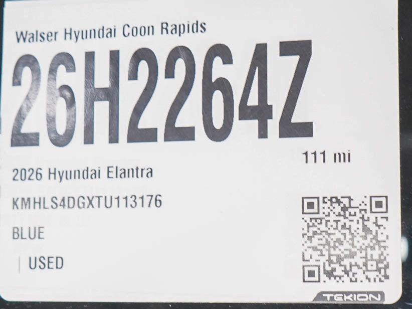 Certified 2026 Hyundai Elantra SEL Sport Premium FWD image 28