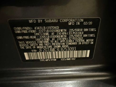 Certified 2020 Subaru Crosstrek 2.0i Limited w/ Popular Package #4 image 37