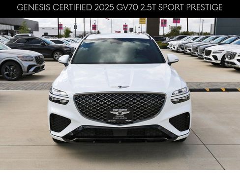 Used 2025 Genesis GV70 2.5T Sport Prestige w/ Sport Prestige Package image 2