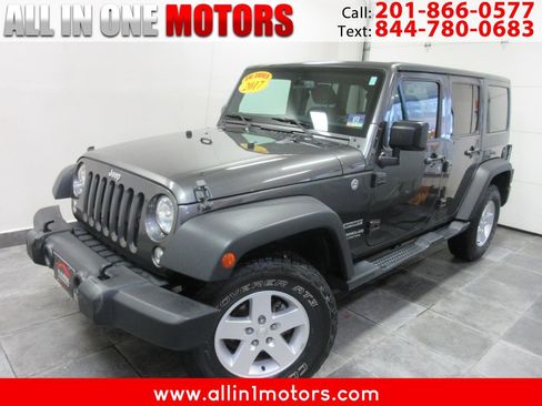 Used 2017 Jeep Wrangler Unlimited Sport w/ Quick Order Package 24S image 1