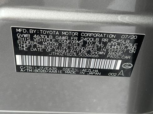 Certified 2020 Lexus IS 350 F Sport image 34